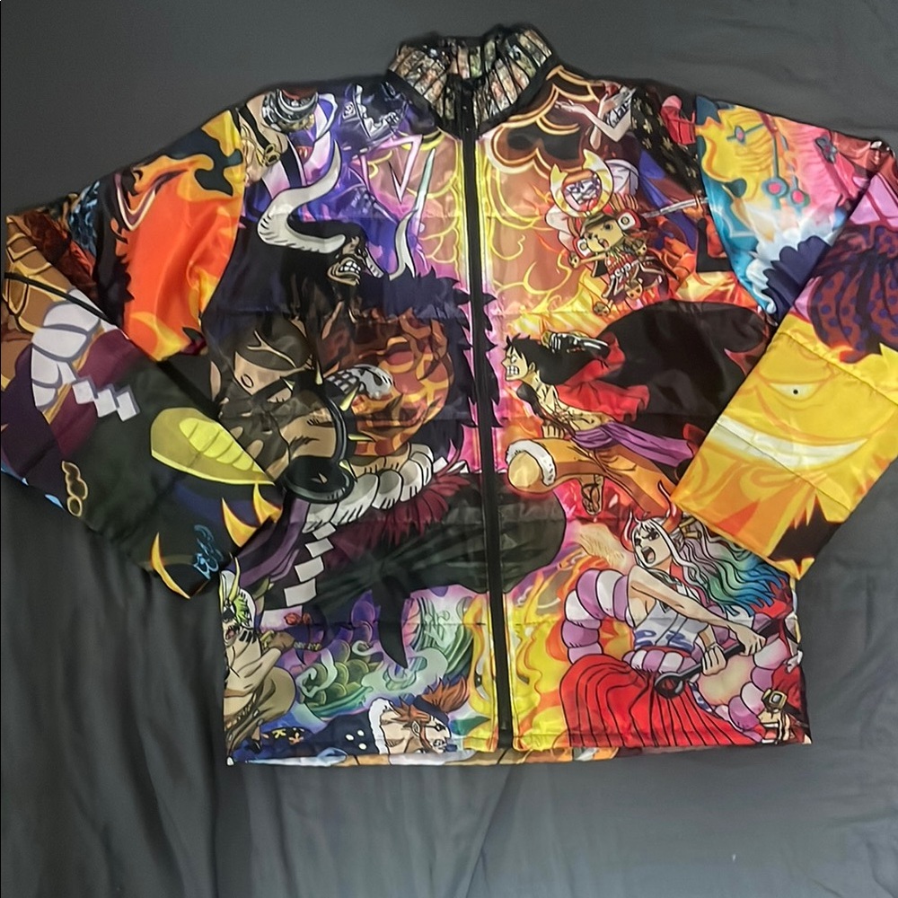 Colorful Graphic Men's Lightweight Jacket